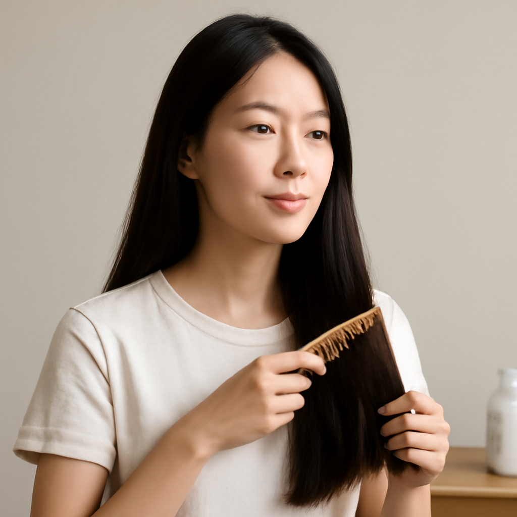 긴머리 대표 이미지